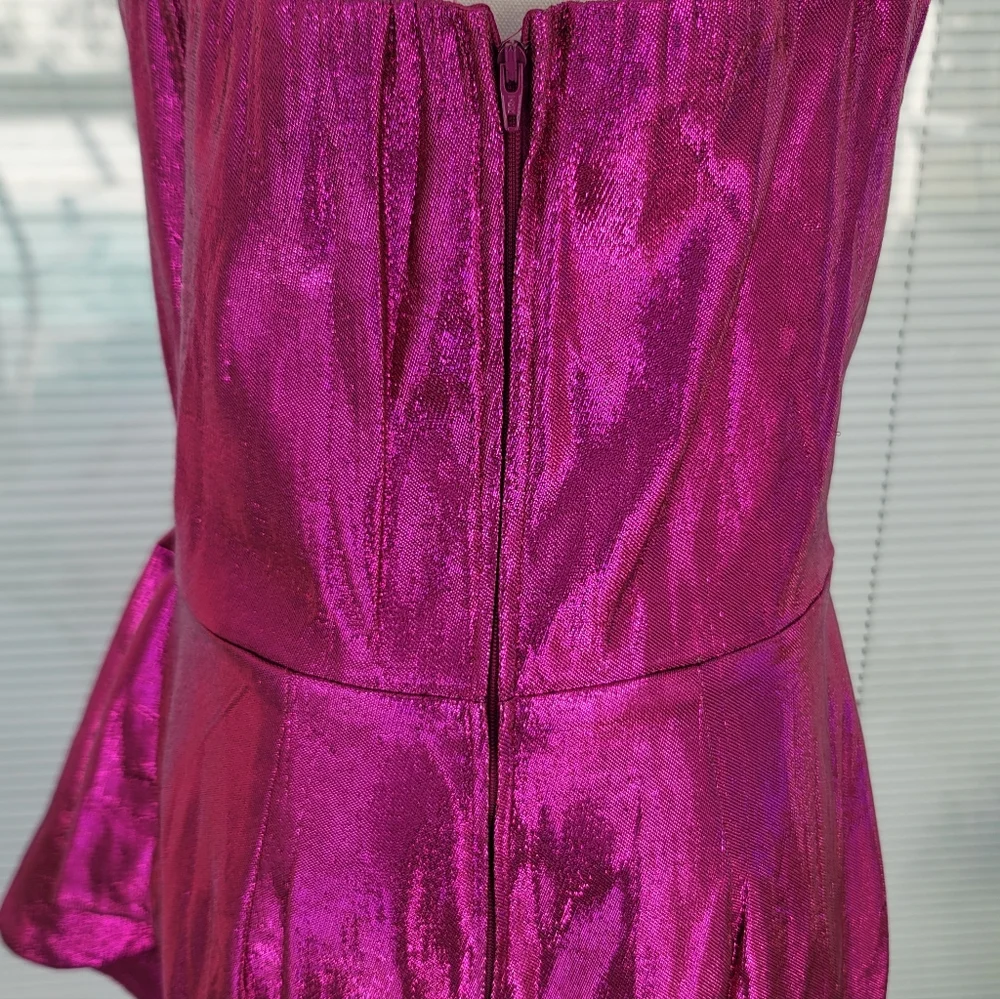 Pinup Couture Deadly Dames Voodoo Vixen Retro Dress In Pink Pinup Girl Clothing - Picture 5 of 12